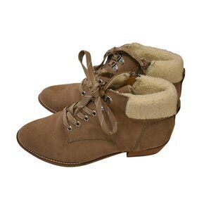 New Women's DV8 Dolce Vita Suede Fleece Lined Ankle Boots Size 8.5